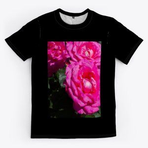 pink rose shirt